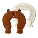 Afenau Nackenwärmflasche, 1L Wärmflasche Nacken Schulter mit Abnehmbarem...