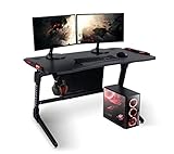 ELITE Gaming-Tisch Rocksolid - Gaming Tisch - LED-Beleuchtung -...