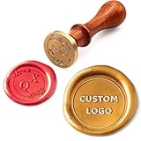 Siegelstempel Personalisiert, Wachs-Siegel-Stempel mit Namen, Buchstaben, logo,...