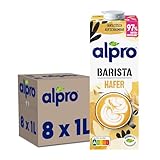 Alpro Barista Haferdrink – Zum Aufschäumen – Vegan und milchfrei – Von...