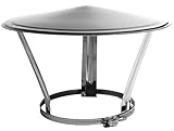 Universalhaube 160-245 mm Schornsteinabdeckung Kaminhaube Kaminofen Regenhut...