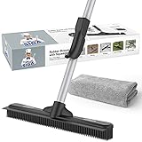 MR.SIGA Gummibesen mit Abzieher zum Entfernen von Tiere Katzen Hunde Haare, 3 in...