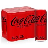 Coca-Cola Zero Sugar - koffeinhaltiges Erfrischungsgetränk mit originalem...