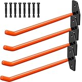 WELLGRO Reifen Wandhalterung für 4 Felgen - Reifenhalter inkl. Schrauben &...