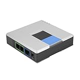 VoIP-Gateway Internet-Telefon 2 Ports Adapter SIP RJ45-Kabel für...