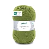 Gründl Wolle Big Mamma Uni - 1 Knäuel 400 g / 1040 m - Strickgarn - Häkelgarn...