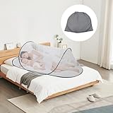 Moskitonetz Pop Up 200 x 80 x 56 cm, Faltbares Moskitonetz, Moskitonetz Reise...
