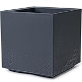 KONZEPT großer Pflanzkübel auf Rollen 40x40x40 cm, für innen und außen,...