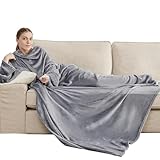 BEDSURE Decke mit Ärmeln Kuscheldecke - Geschenke für Frauen, Ärmeldecke &...