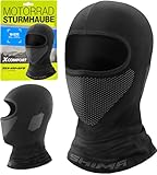 SHIMA X-Comfort Sturmhaube Motorrad Damen Herren Balaclava Sommer Winter Haube...