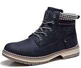 ARRIGO BELLO Stiefel Damen Stiefelette Winterschuhe Gefütterte Schneestiefel...