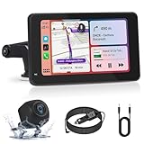 carplay Display 7 Zoll Navigationsgerät mit Android Auto und Carplay, IPS...