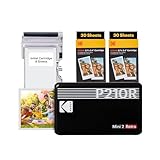 KODAK P210 Mini 2 Retro, Mobiler Farbig Fotodrucker, Kompatibel mit Smartphone...