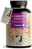 L-Carnitin Kapseln 150x - L-Carnitin hochdosiert mit 2000 mg L-Carnitin aus 100%...