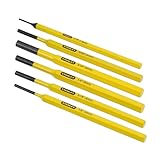 STANLEY Splinttreiber-Set 6-teilig (pulverlackiert, gehärtet, 1.5 mm / 3 mm / 4...