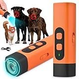 Antibell Ultraschall Gerät, Anti Bell Gerät Hunde, Wiederaufladbar,...