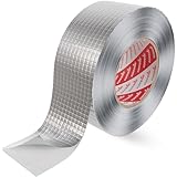 POPPSTAR Aluminium-Klebeband netzverstärkt für Rohrisolierung & Dämmung (50m...