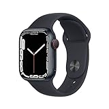 Apple Watch Series 7 (GPS + Cellular, 41mm) - Aluminiumgehäuse Mitternacht,...