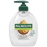 Palmolive Seife Naturals Mandel & Milch 300ml - flüssige Handseife zur sanften...