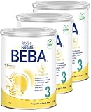 BEBA 3 Folgemilch ab dem 10. Monat, Babynahrung mit 5 HMO Komplex, nur Laktose,...