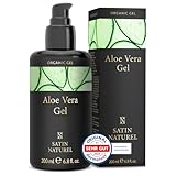 Aloe Vera Gel 100% Vegan - Das Beste der Aloe Vera Pflanze - Natürliche After...