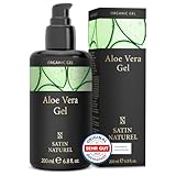 BIO Aloe Vera Gel 100% Vegan - Das Beste der Aloe Vera Pflanze - Natürliche...