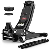 Wagenheber 3T hydraulisch – flach 75–505 mm mit 2X Gummiauflage – Profi...