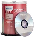 Philips DVD-R Rohlinge (4.7 GB Data/ 120 Minuten Video, 16x High Speed Aufnahme,...