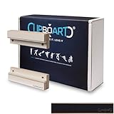 Clipboart® Standard Wandhalterung - schwarz - Halterung - Snowboard - Wakeboard...