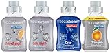 SodaStream 4er Sirup-Packung, Cola ohne Zucker, Orange ohne Zucker,Cola Light,...