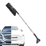Schneebürste für Auto, Eiskratzer für Windschutzscheibe, 2-in-1-Eiskratzer,...