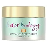 Hair Biology Haarmaske, Meno Balance Revitalize & Strengthen, 160ml, für...