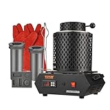 VEVOR Goldschmelzofen 1350 W, Elektrischer Digitaler Schmelzofen, 1150 ℃,...