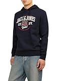 JACK & JONES Male Kapuzenpullover Logo Kapuzenpullover