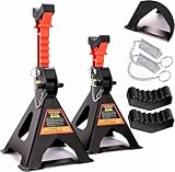 2X Unterstellböcke Stützböcke 3T, 295-425 mm, mit Sicherung VERSTÄRKT...