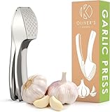 Oliver's Kitchen ® Premium Knoblauchpresse - Handlich & Leicht zu Reinigen -...