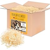 verpacking Holzwolle Füllmaterial Fichte (Menge wählbar) für Geschenke und...