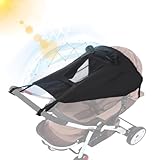 Furforstk sonnensegel kinderwagen uv schutz 50+ kinderwagen sonnensegel...