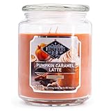 Candle-Brothers Große Duftkerze im Glas mit Deckel | Pumpkin Caramel Latte |...