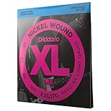 D'Addario EXL170 Nickelumwickelte Bassgitarrensaiten, Light, 45-100, Long Scale