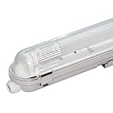 HOFTRONIC - LED-Feuchtraumleuchte 120 cm 4000K Neutralweiß 18W 1980lm 110lm/W...