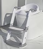 Xespis Kinder Toilettensitz mit Treppe, Toilettentrainer, für Jungen und...