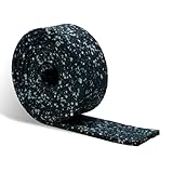 CCLIFE Terrassenpads Rolle 2m Bautenschutzmatte Gummigranulat 50x6mm Wasserdicht...