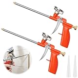 LYPPUL Schaumpistole, 2 Stück PU Bauschaumpistole, Pistolenschaum mit...