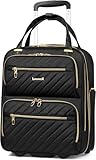 LUGGEX Handgepäck Koffer mit Rollen - 40x34x19cm Cabin Trolley mit Laptopfach -...