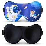 Yemiany Schlafmaske Kinder, Schlafmaske Kinder Junge, 3D-Schlafmasken mit...
