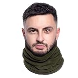 ...KARL LOVEN Halswärmer für Herren und Damen, Unisex, Fleece, Nackenwärmer,...