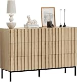 UEV Kommode mit 6 Schublanden, 73,4 x 34,5 x 100cm, Schrank mit Schubladen,...