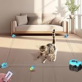 ITSHINY Katzenspielzeug Elektrisch, Katzenspielzeug Selbstbeschäftigung mit...