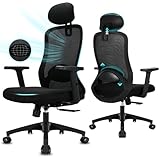 Milacyee Bürostuhl Ergonomisch, Bürostuhl,Schreibtischstuhl mit...